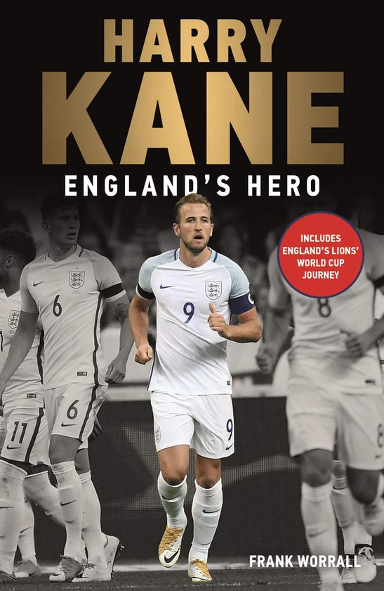 Паперова книга «Harry Kane - England's Hero», автор Френк Ворролл - фото №1
