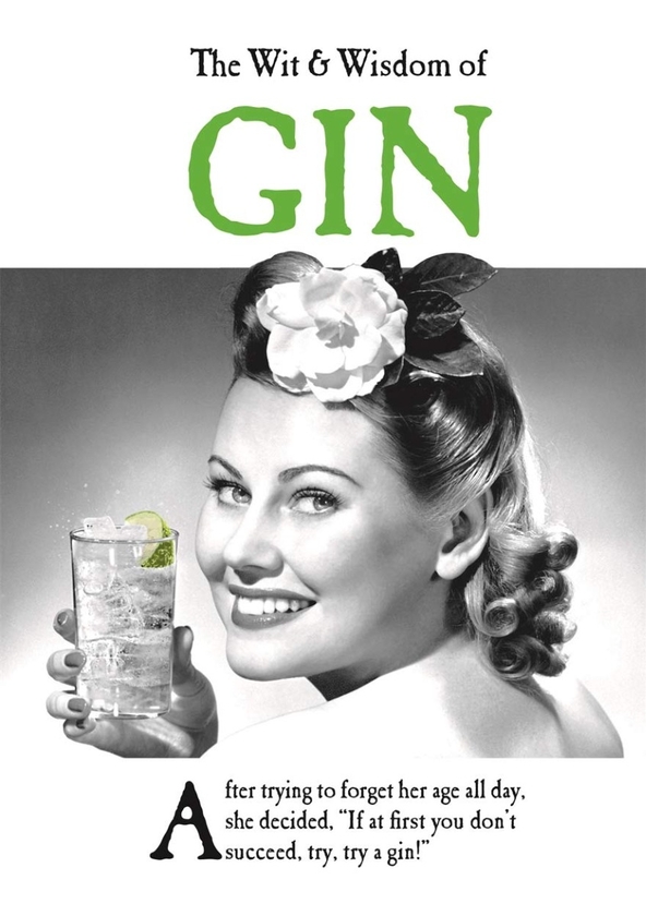 Бумажная книга «The Wit and Wisdom of Gin» - фото №1