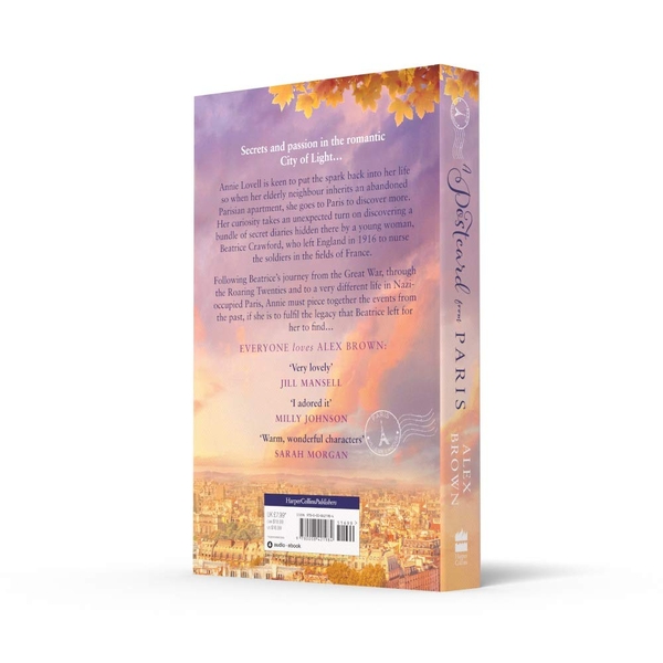 Паперова книга «A Postcard from Paris», автор Алекс Браун - фото №1