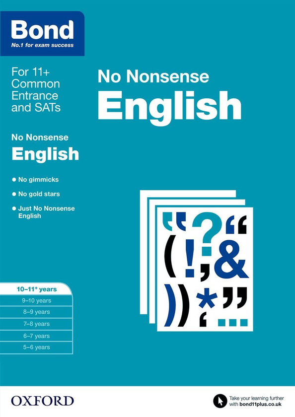 Паперова книга «Bond: English: No Nonsense : 10-11+ years», автор Френсіс Орчард - фото №1