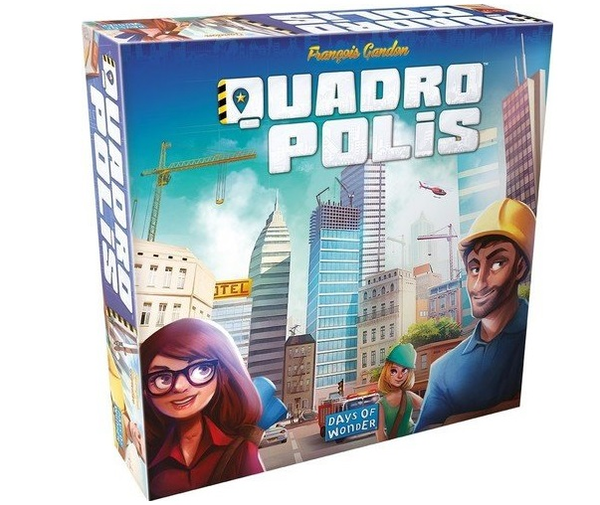  «Настольная игра Days of Wonder Quadropolis (8501)», бренда Days Of Wonder - фото №1