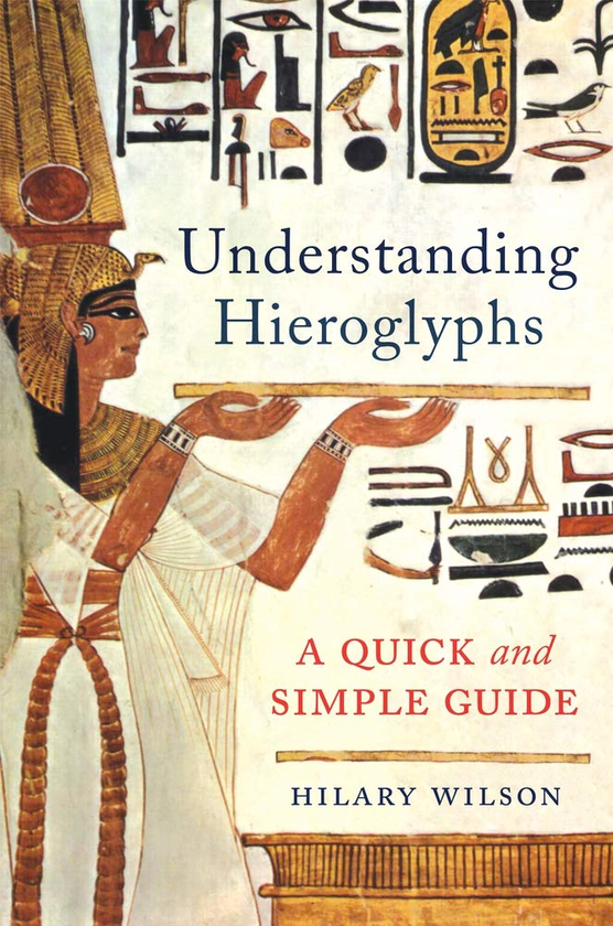 Бумажная книга «Understanding Hieroglyphs», автор Хилари Уилсон - фото №1