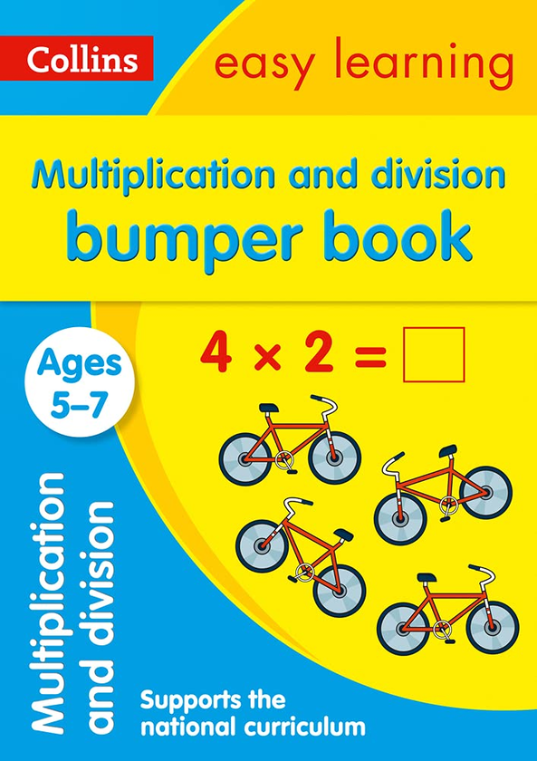 Бумажная книга «Multiplication and Division Bumper Book Ages 5-7: Ideal for Home Learning» - фото №1