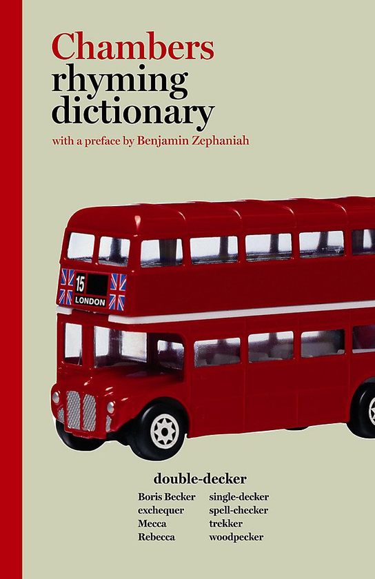 Паперова книга «Chambers Rhyming Dictionary» - фото №1