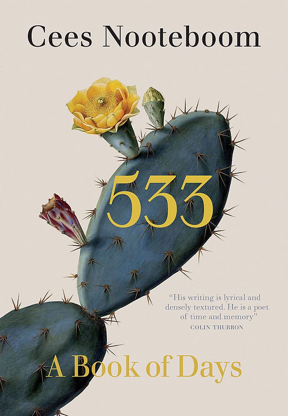 Паперова книга «533. A Book of Days», автор Сейс Нотебоом - фото №1