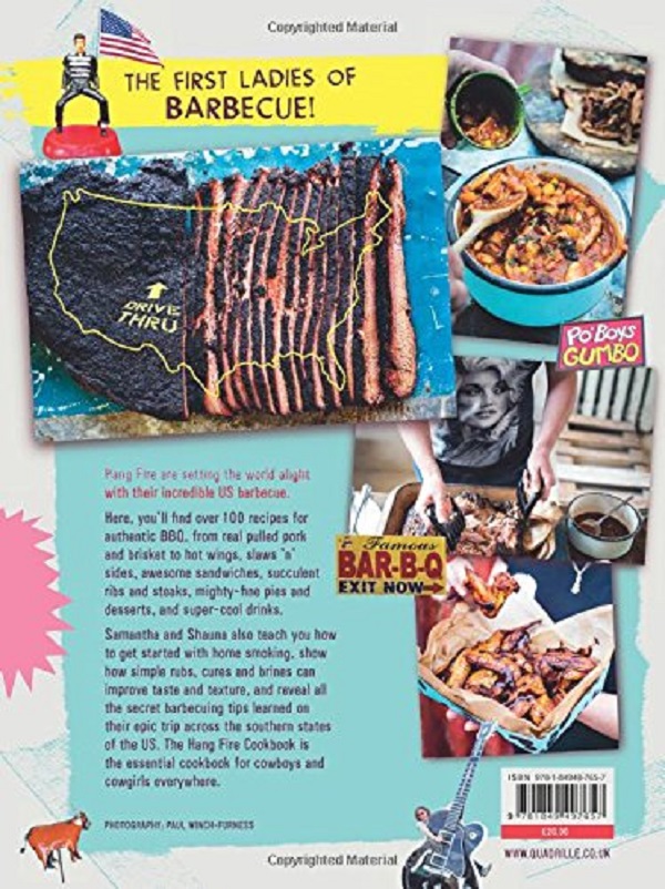Паперова книга «Hang Fire Cookbook», авторів Саманта Еванс, Шона Гуінн - фото №1