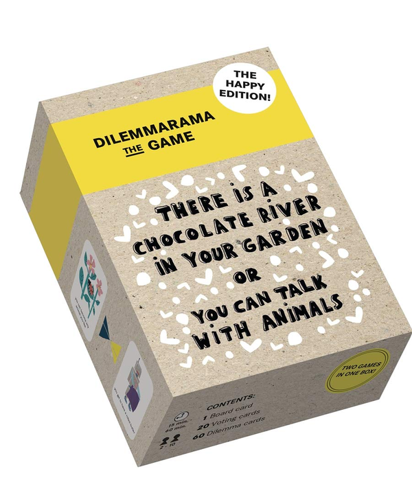 Бумажная книга «Dilemmarama the Game. Happy edition. The game is simple, you have to choose!» - фото №1