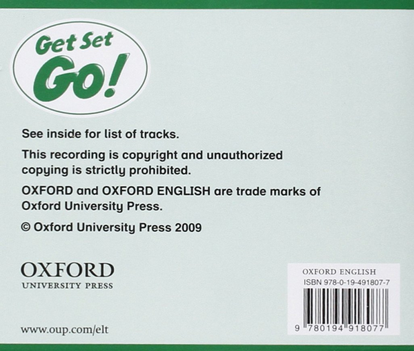 Бумажная книга «Get Set Go 2 Class CD» - фото №1