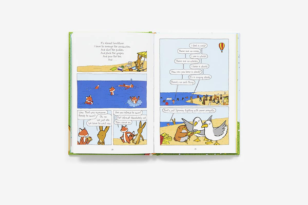 Паперова книга «Fox & Rabbit», автор Бет Феррі - фото №1