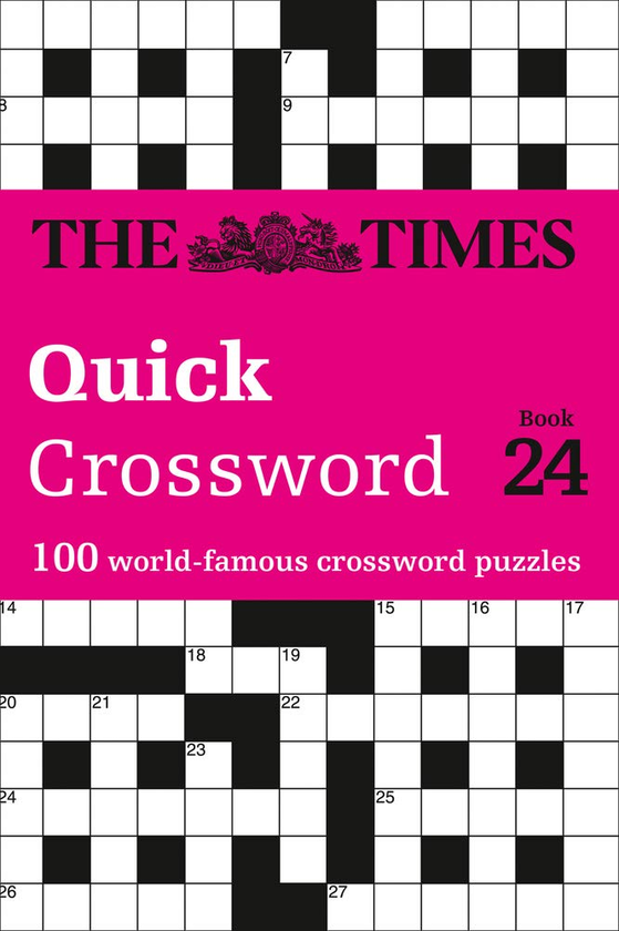 Бумажная книга «The Times Quick Crossword Book 24» - фото №1