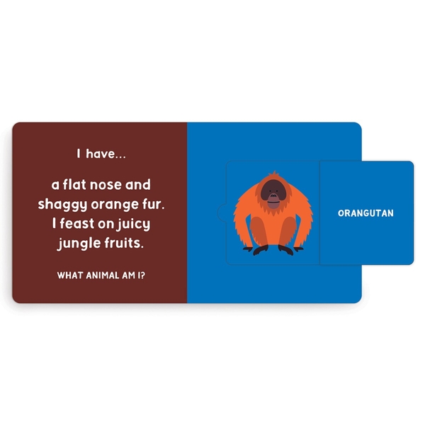 Паперова книга «Jungle Tracks Lift-the-Flap Board Book» - фото №1
