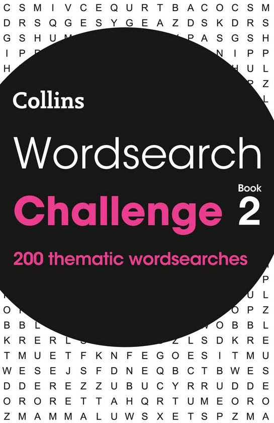 Бумажная книга «Wordsearch Challenge book 2: 200 themed wordsearch puzzles» - фото №1