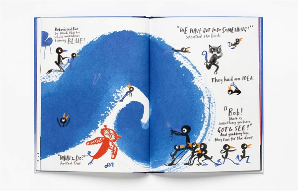 Паперова книга «Bob's Blue Period», автор Маріон Дьючарс - фото №1