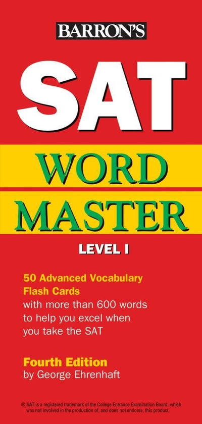 Паперова книга «SAT Wordmaster, Level I», автор Джордж Еренхафт - фото №1