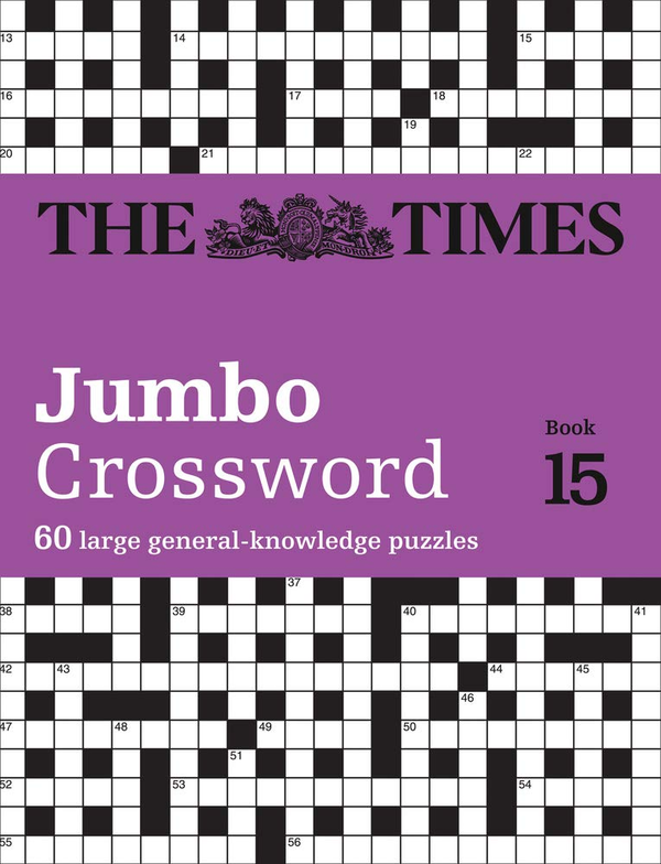 Бумажная книга «The Times 2 Jumbo Crossword Book 15 : 60 Large General-Knowledge Crossword Puzzles» - фото №1