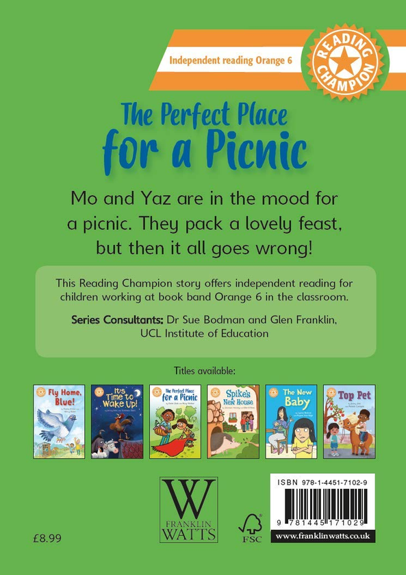 Паперова книга «The Perfect Place for a Picnic», автор Кеті Дейл - фото №1