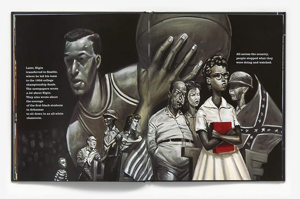 Бумажная книга «Above the Rim: How Elgin Baylor Changed Basketball», автор Джен Брайант - фото №1