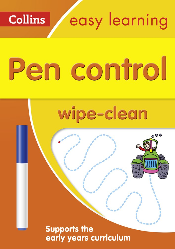 Бумажная книга «Pen Control Age 3-5 Wipe Clean Activity Book: Ideal for Home Learning» - фото №1