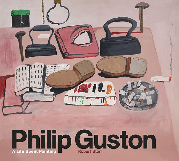 Паперова книга «Philip Guston. A Life Spent Painting», автор Роберт Сторр - фото №1