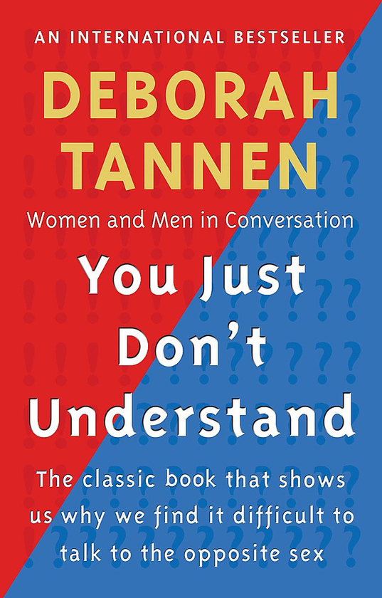 Бумажная книга «You Just Don't Understand. Women and Men in Conversation», автор Дебора Таннен - фото №1