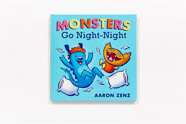 Бумажная книга «Monsters Go Night-Night», автор Аарон Зенц - фото №1