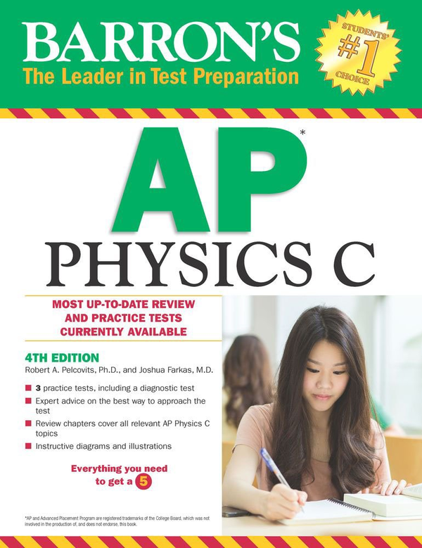 Бумажная книга «Barron's AP Physics C», автор Роберт А. Пельковиц - фото №1