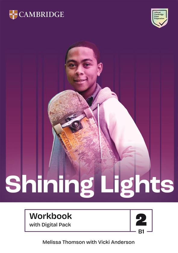 Бумажная книга «Shining Lights. Level 2. Workbook with Digital Pack», автор Вики Андерсон - фото №1