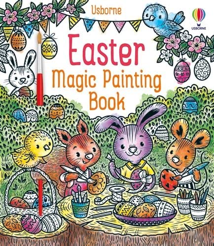 Бумажная книга «Easter Magic Painting Book», автор Эбигейл Уитли - фото №1