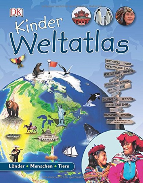 Паперова книга «Kinder Weltatlas» - фото №1