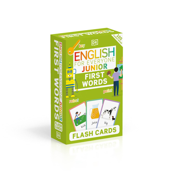 Бумажная книга «English for Everyone Junior. First English Words Flash Cards» - фото №1