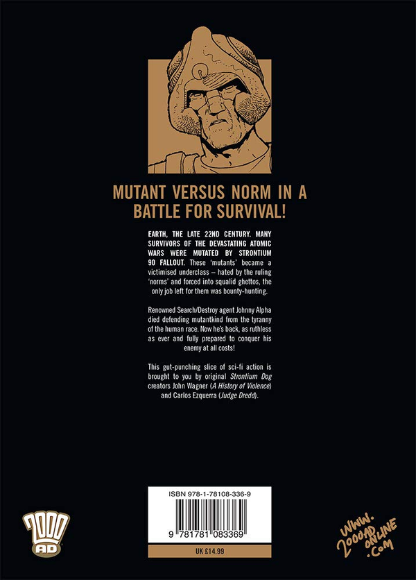 Бумажная книга «Strontium Dog. The Life and Death of Johnny Alpha - Dogs of War», автор Джон Вагнер - фото №1