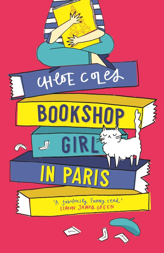 Паперова книга «Bookshop Girl in Paris», автор Хлоя Коулз - фото №1