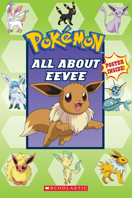 Паперова книга «All About Eevee (Pokemon)», автор Сімха Вайтхілл - фото №1
