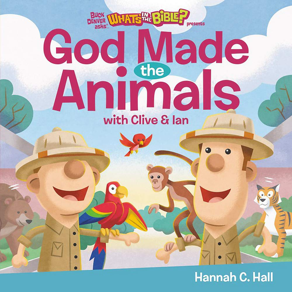 Паперова книга «God Made the Animals», автор Ханна С. Холл - фото №1