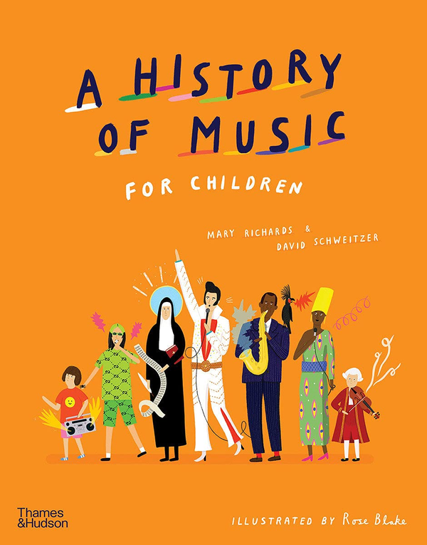Бумажная книга «A History of Music for Children», авторов Мэри Ричардс, Дэвид Швейцер - фото №1