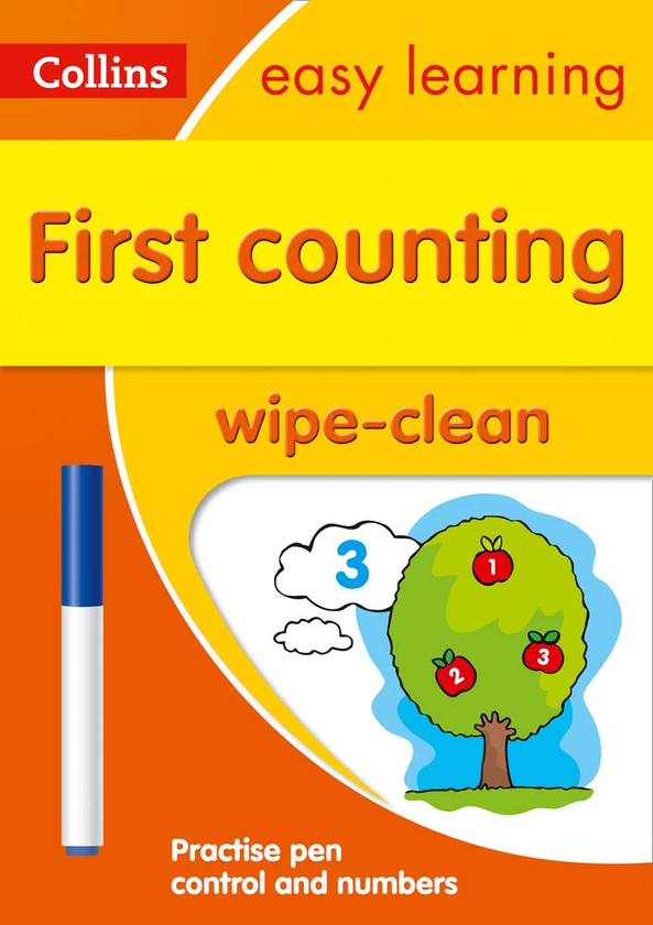 [object Object] «First Counting Age 3-5 Wipe Clean Activity Book: Ideal for Home Learning» - фото №1