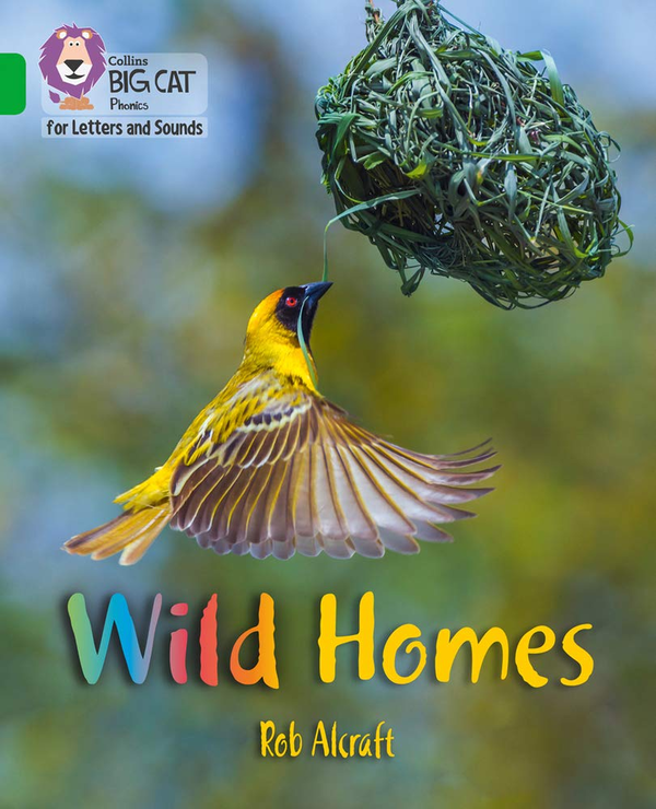 Бумажная книга «Wild Homes: Band 05/Green» - фото №1