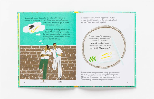 Паперова книга «Little Guides to Great Lives. Nelson Mandela», автор Ісабел Томас - фото №1