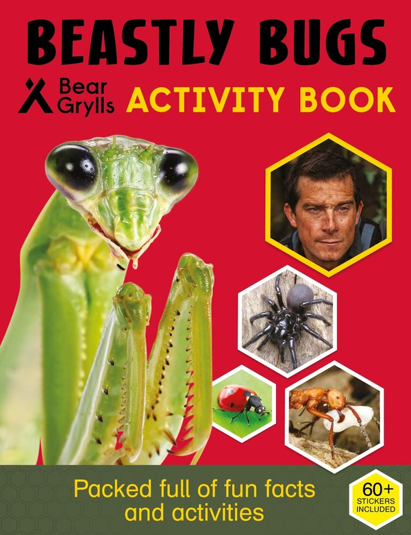 [object Object] «Bear Grylls Sticker Activity: Beastly Bugs», автор Беар Гриллс - фото №1