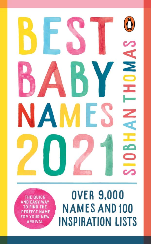 Паперова книга «Best Baby Names 2021», автор Шивон Томас - фото №1