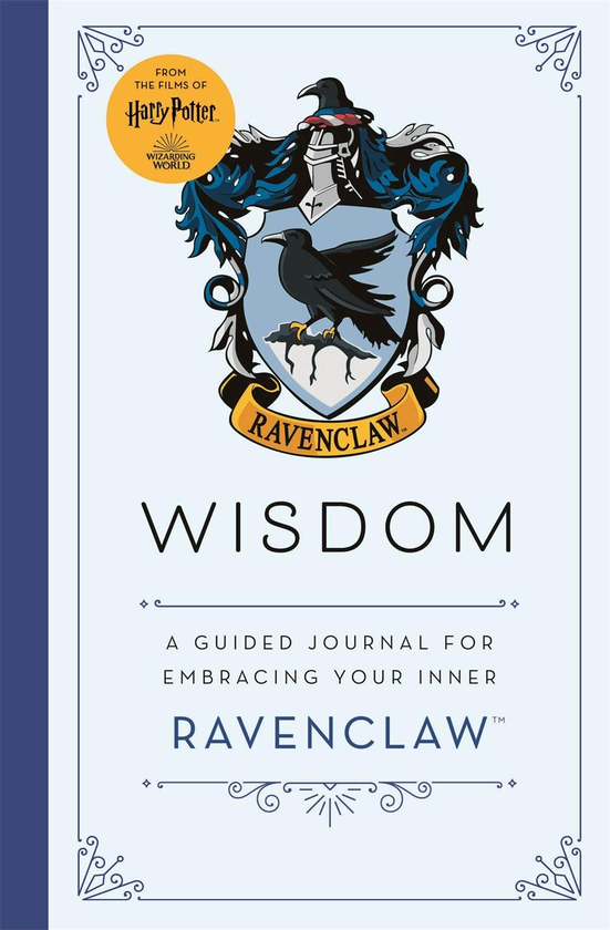 Бумажная книга «Harry Potter. Wisdom. A guided journal for embracing your inner Ravenclaw» - фото №1