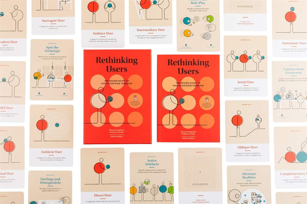 Паперова книга «Rethinking Users: The Design Guide to User Ecosystem Thinking», авторів Бенджамін Чеслюк, Майкл Янгблад - фото №1