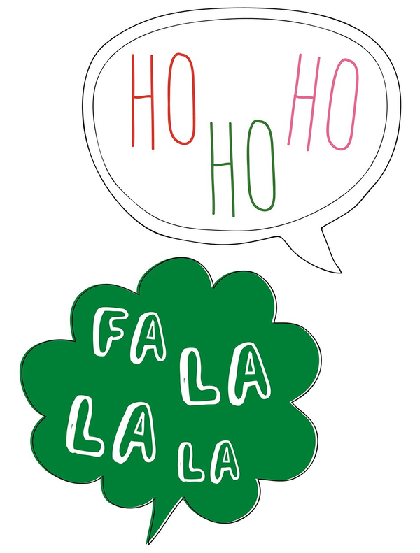 Бумажная книга «Holiday Photobooth Props» - фото №1