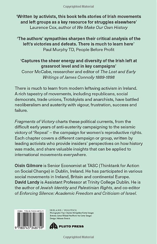 Бумажная книга «Fragments of Victory: The Contemporary Irish Left» - фото №1