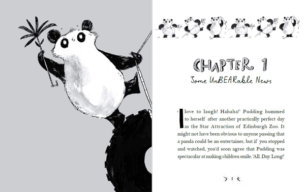 Паперова книга «A Panda at the Door», автор Сара Хорн - фото №1