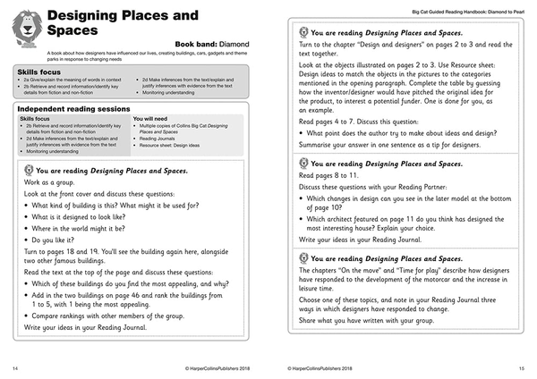 Паперова книга «Guided Reading Handbook Diamond to Pearl: Complete Teaching and Assessment Support» - фото №1