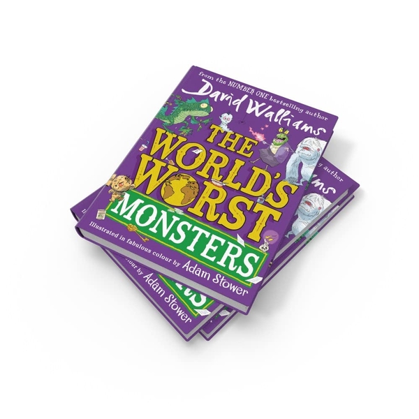 Бумажная книга «The World’s Worst Monsters», автор Дэвид Уольямс - фото №1