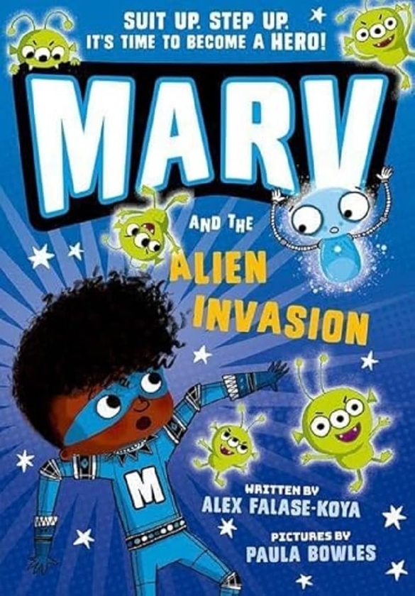 Бумажная книга «Marv and the Alien Invasion», автор Алекс Фаласе-Койя - фото №1