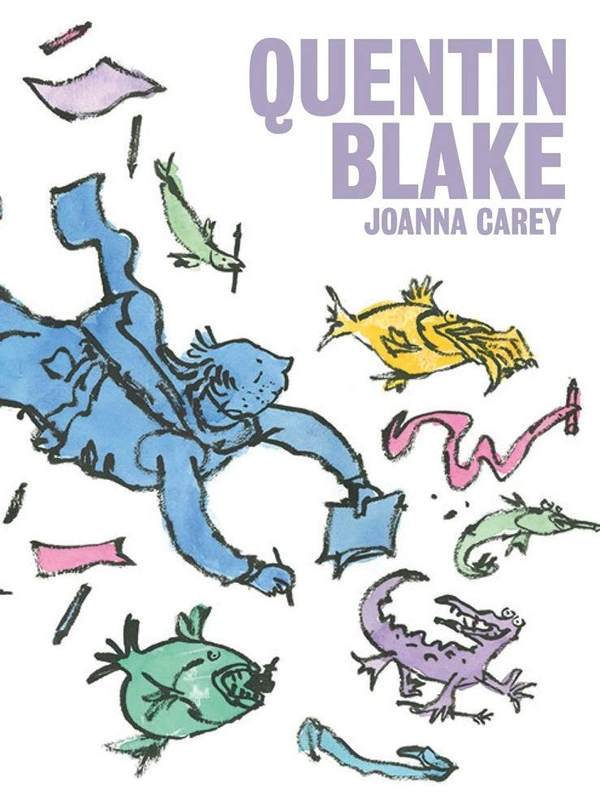 Паперова книга «Quentin Blake», автор Джоанна Кері - фото №1