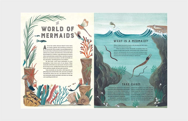 Паперова книга «The Mermaid Atlas. Merfolk of the World», автор Анна Клейборн - фото №1